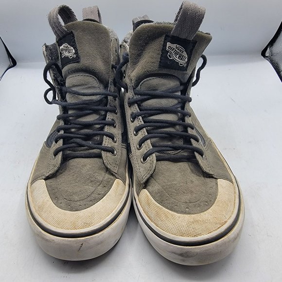Vans Sk8 Hi MTE Mens Size 8 Gray High-Top Sneakers Primaloft Outdoors Warm main image 9